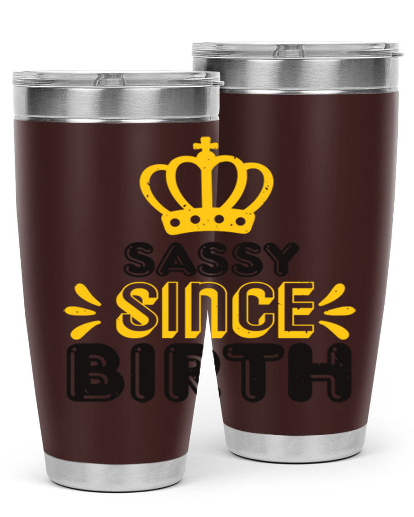 Saddy since birth Style 16#- baby shower- tumbler
