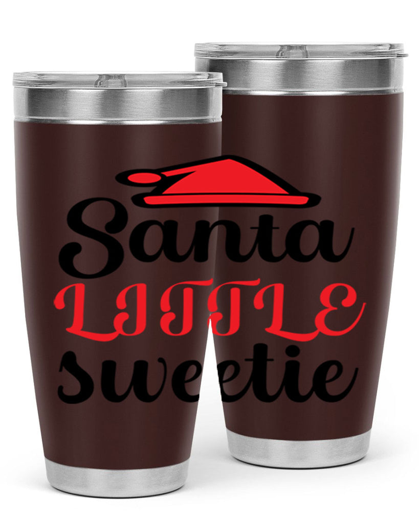 Santa little sweetie 350#- winter- Tumbler