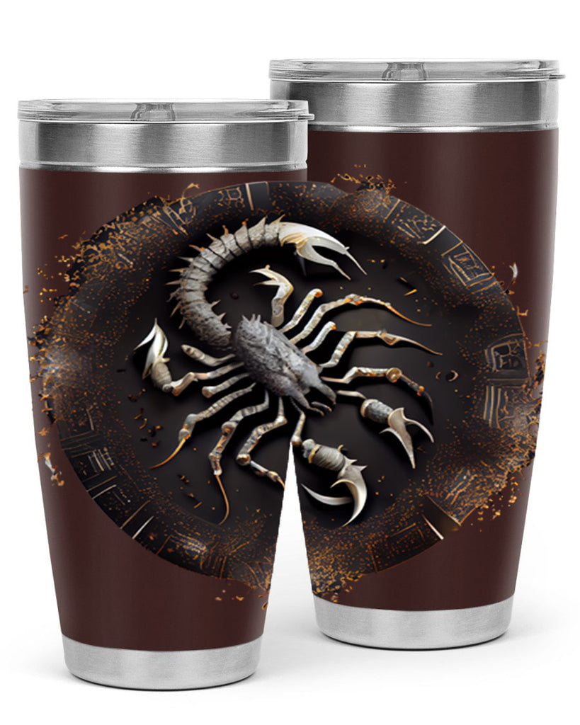 Scorpius 467#- zodiac- Tumbler