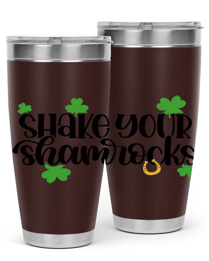 Shake Your Shamrocks Style 32#- St Patricks Day- Tumbler
