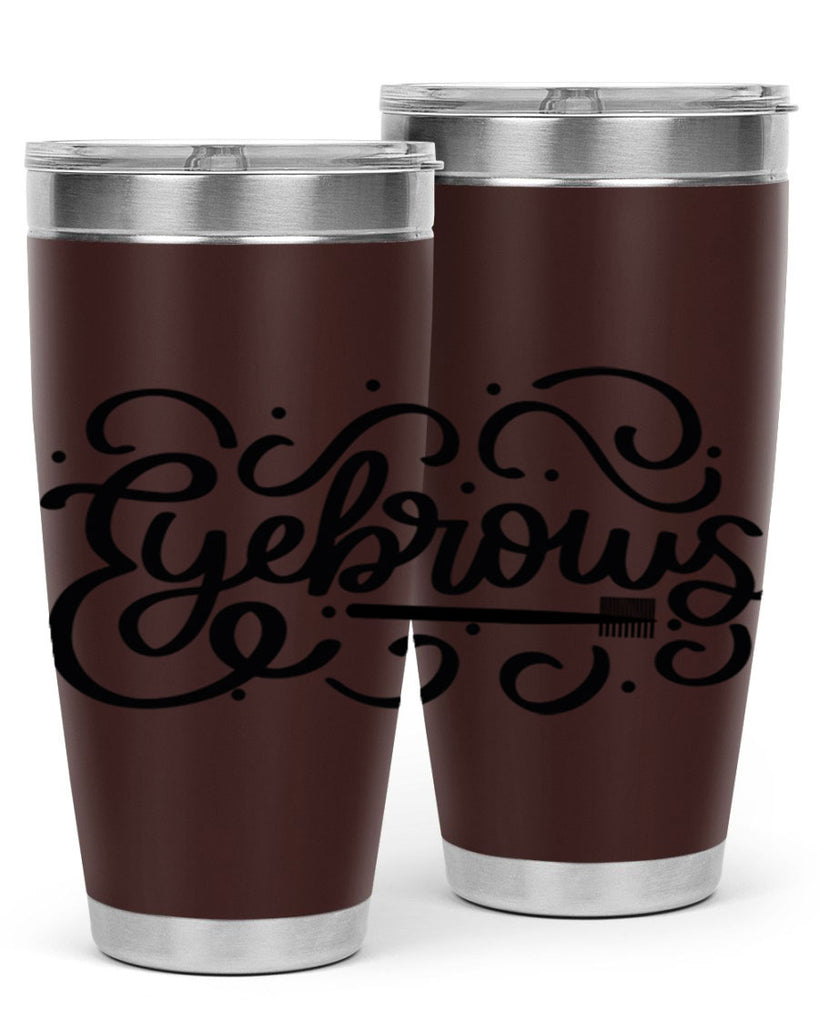 SingleEyebrows Style 28#- make up- Tumbler