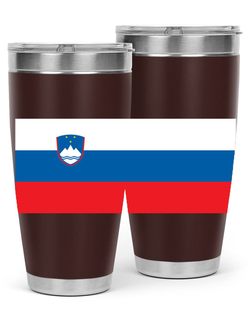 Slovenia 39#- world flags- Tumbler