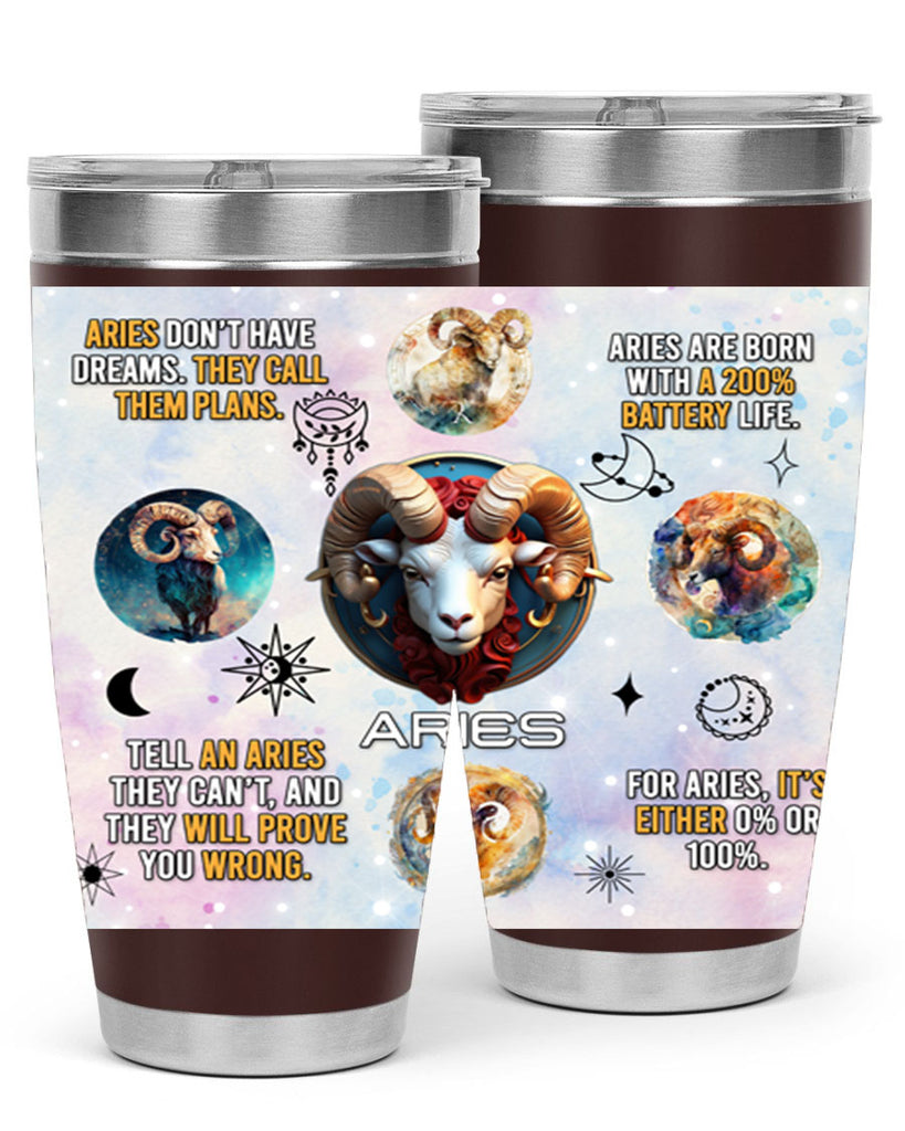 StraightAries 469#- zodiac- Tumbler