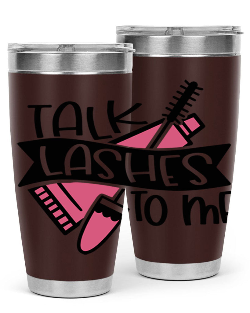 Talk Lashes To Me Style 17#- make up- Tumbler