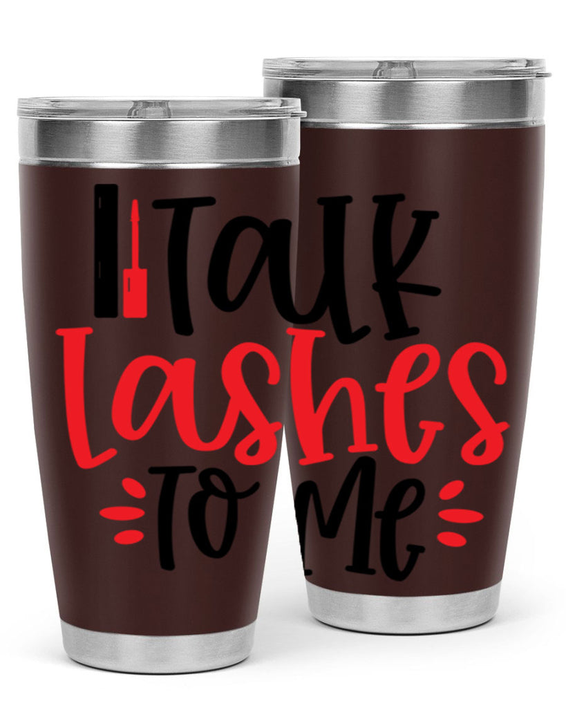 Talk Lashes To Me Style 219#- make up- Tumbler