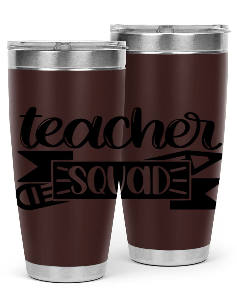 Teacher Squad Style 48#- teacher- tumbler