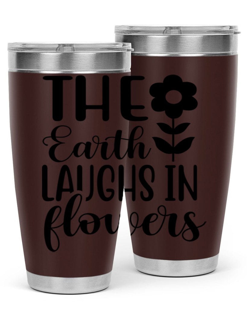 The earth laughs in flowers 548#- spring- Tumbler