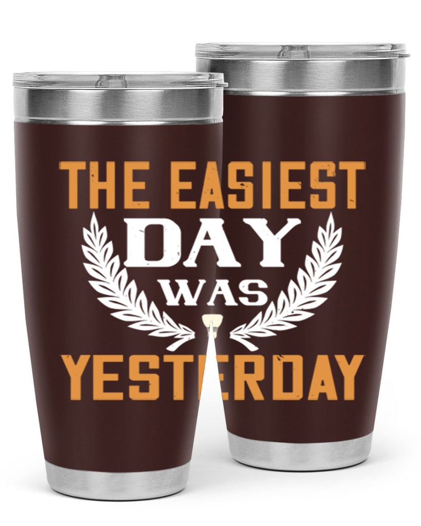 The easiest day was yesterday 1834#- badminton- Tumbler