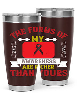 The forms of my awareness are richer than yours Style 22#- self awareness- Tumbler