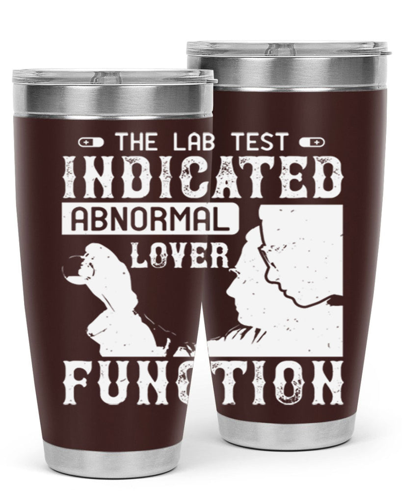The lab test indicated abnormal lover function Style 22#- medical- tumbler