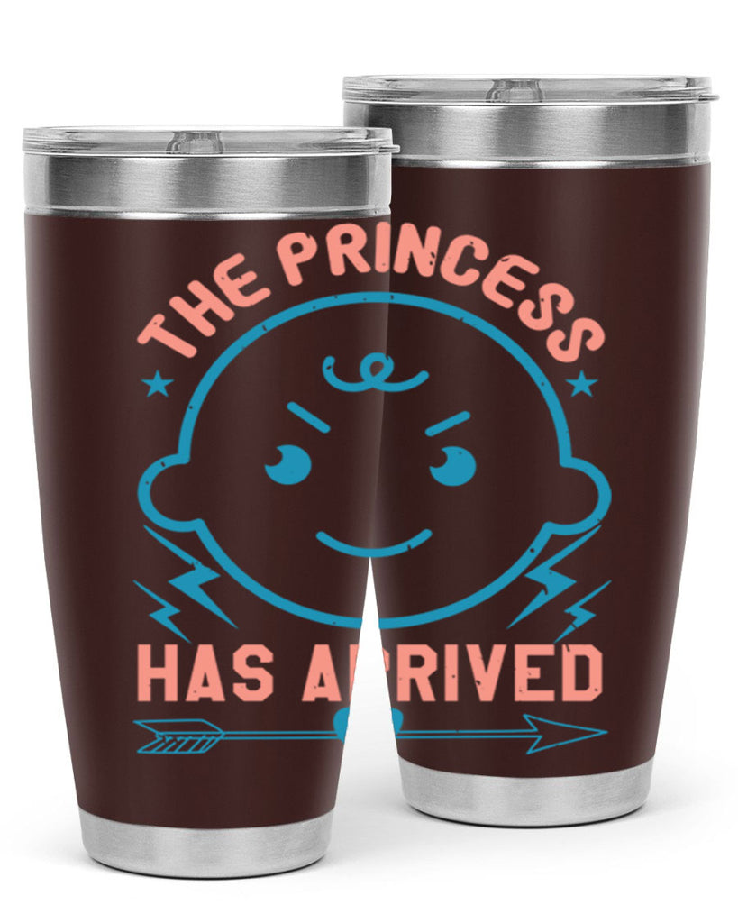 The princess has arrived Style 10#- baby shower- tumbler