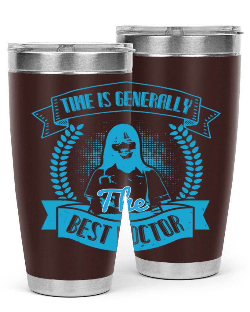 Time is generally the best doctor Style 12#- medical- tumbler