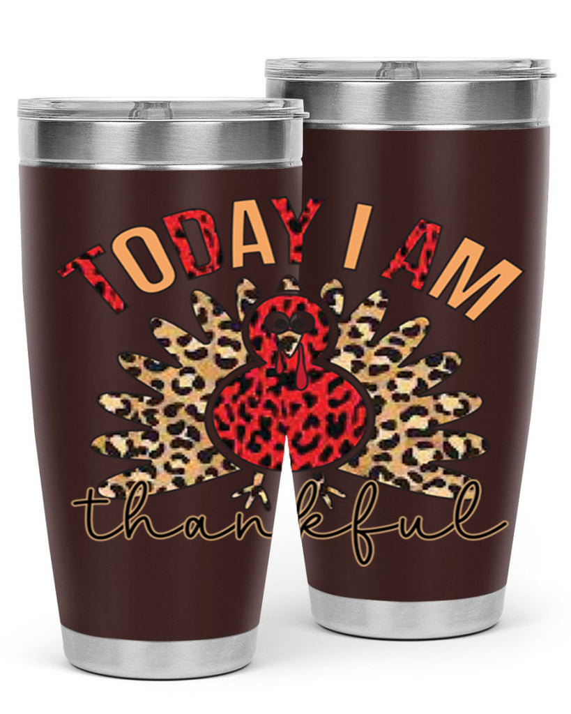 Today i am thankful 621#- fall- Tumbler