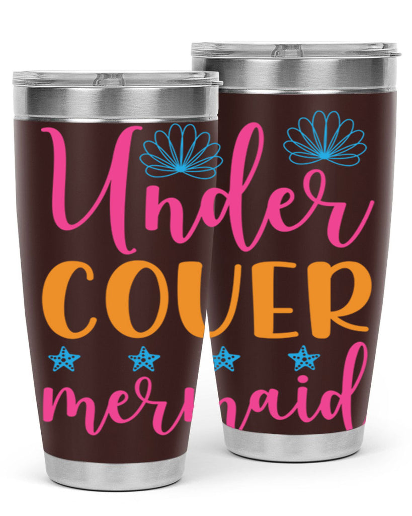 Under Cover Mermaid Design 653#- mermaid- Tumbler
