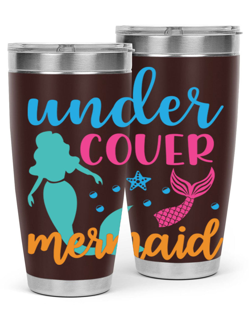 Under Cover Mermaid Design 654#- mermaid- Tumbler