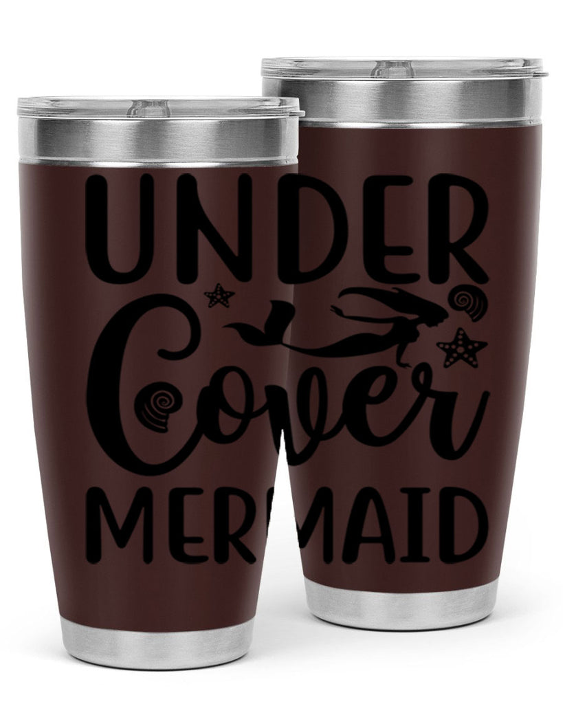 Under cover mermaid design 655#- mermaid- Tumbler