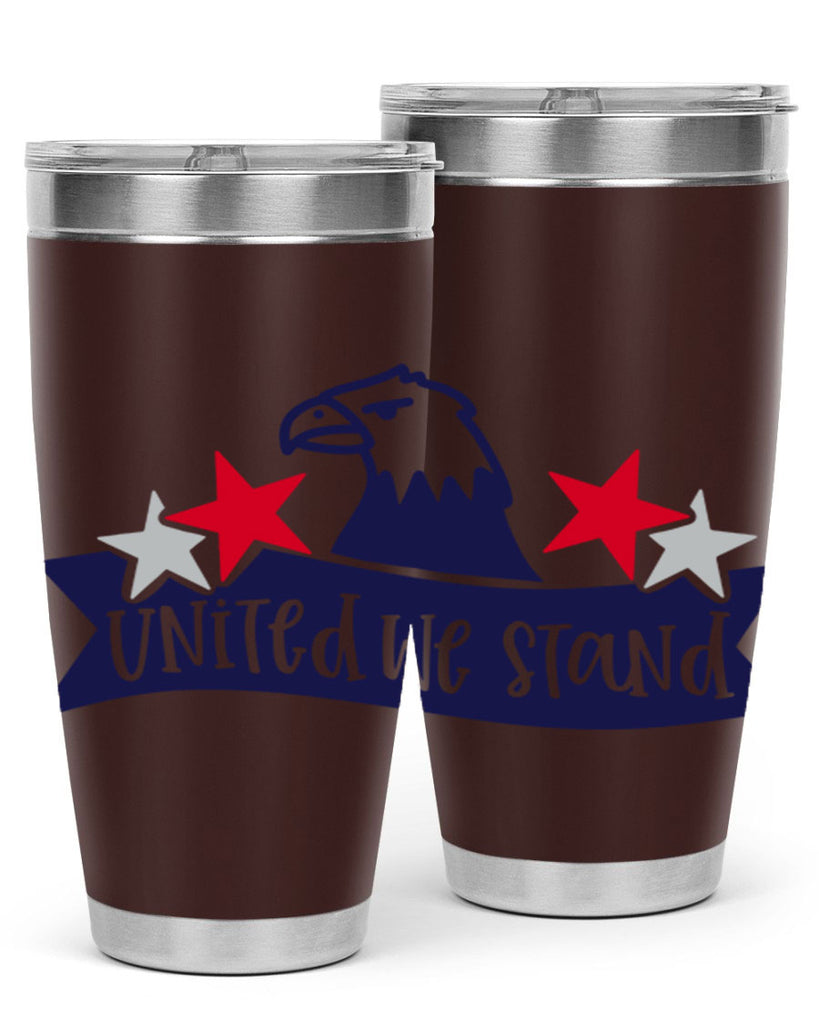 United We Stand Style 178#- Fourt Of July- Tumbler
