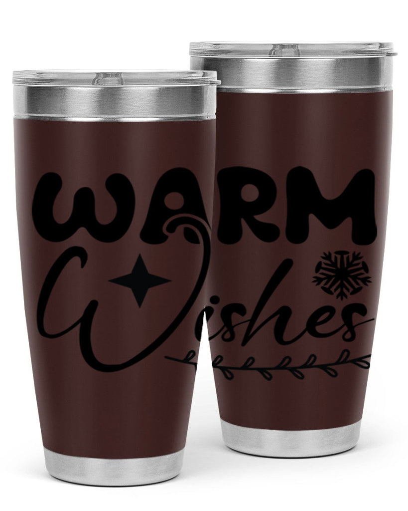 Warm wishes 467#- winter- Tumbler