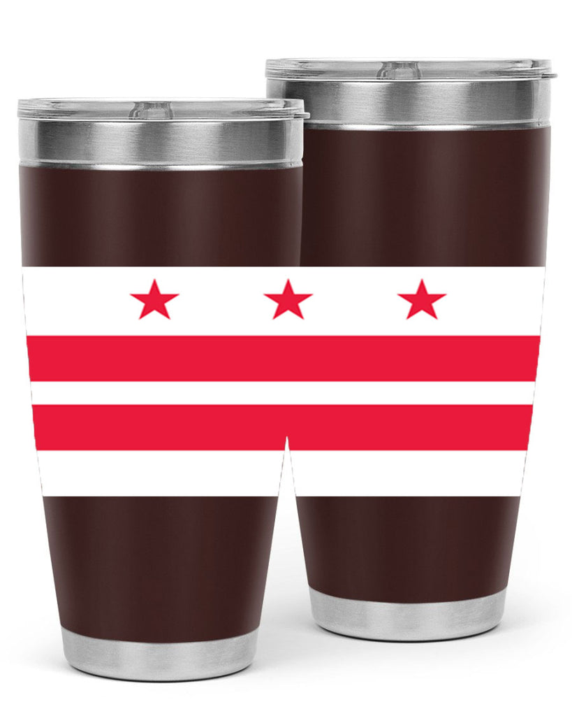Washington DC 5#- Us Flags- Tumbler