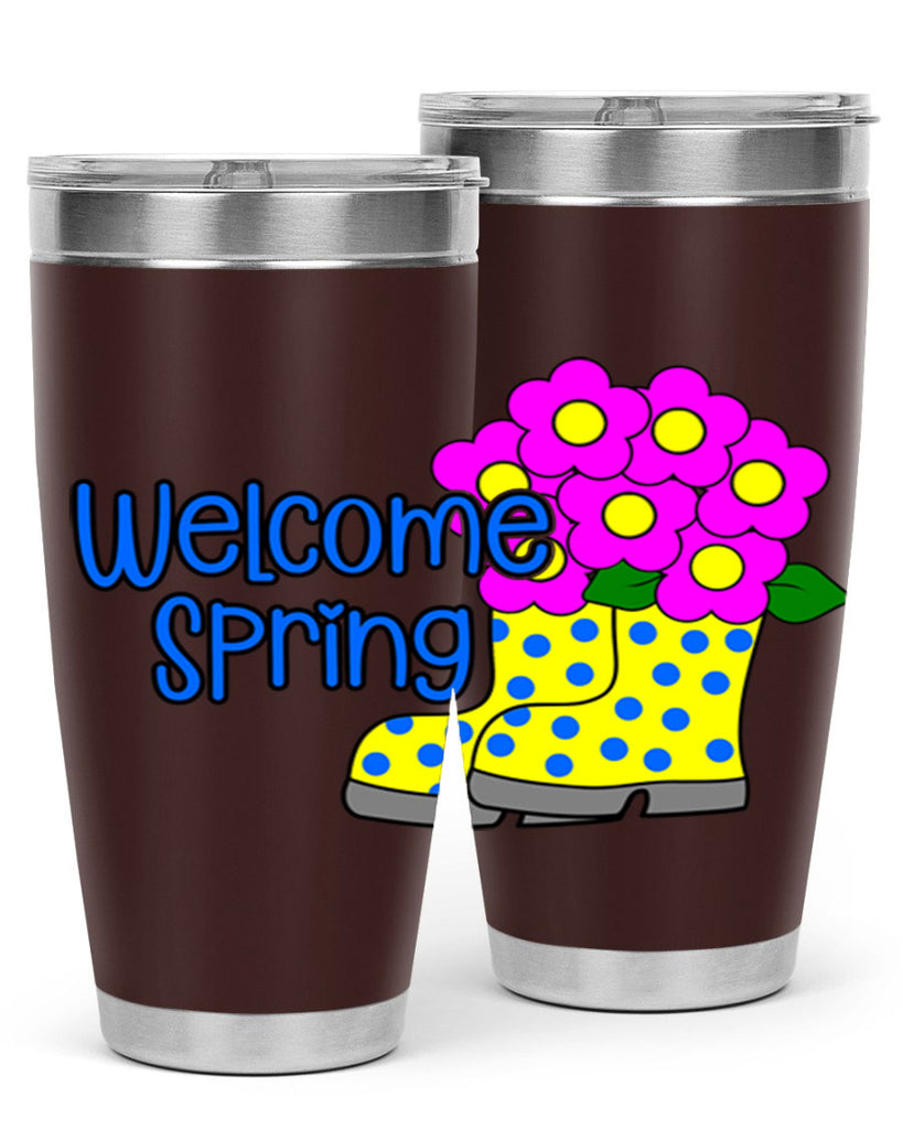 Welcome Spring rainboots page577#- spring- Tumbler