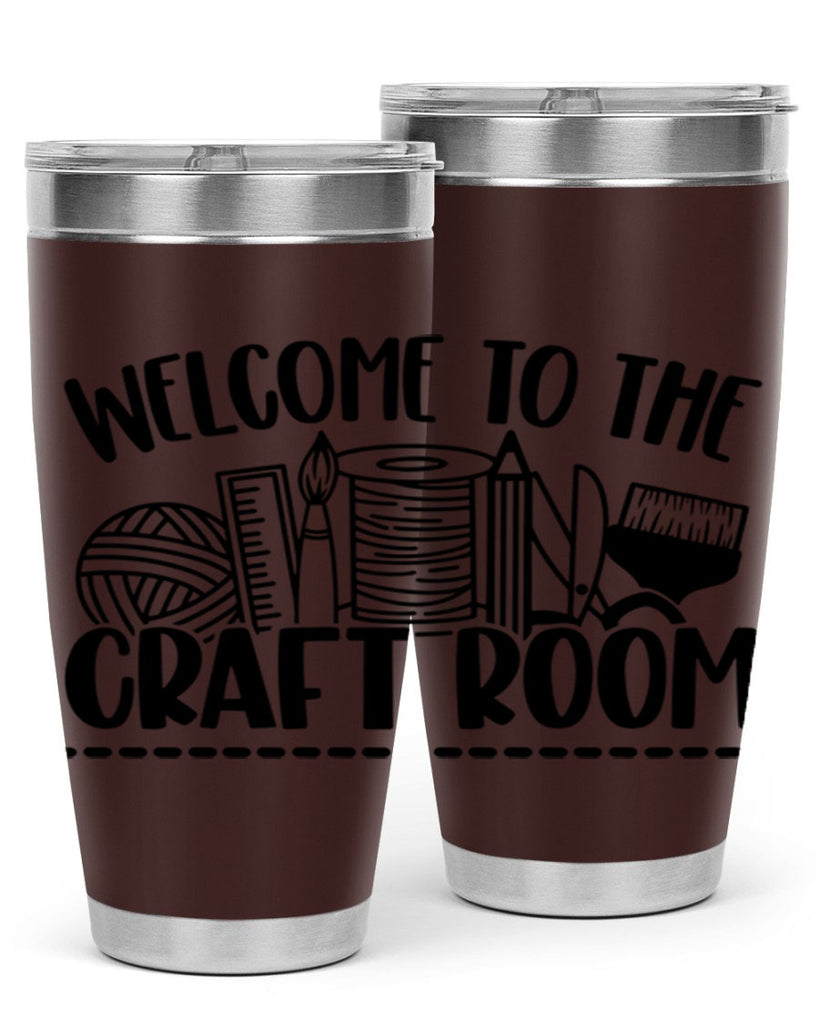 Welcome To the Craft Room 1#- crafting- Tumbler