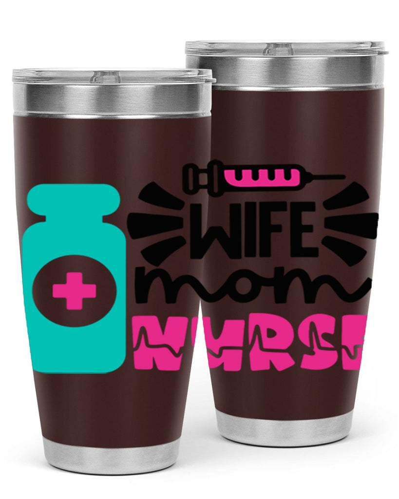 Wife Mom Nurse Style Style 10#- nurse- tumbler