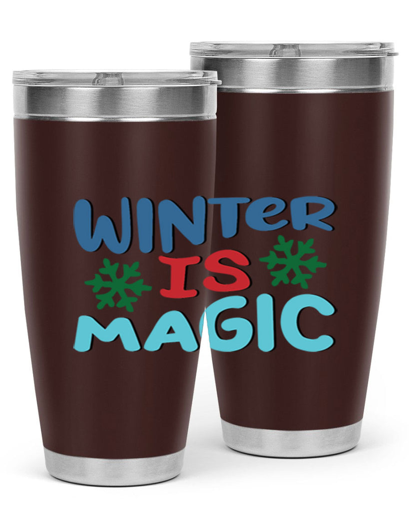 Winter is Magic 558#- winter- Tumbler