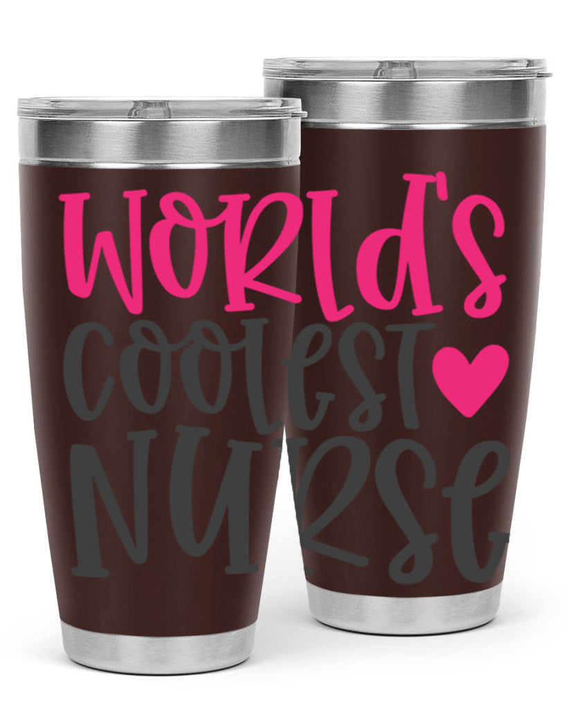 Worlds Coolest Nurse Style 342#- nurse- tumbler