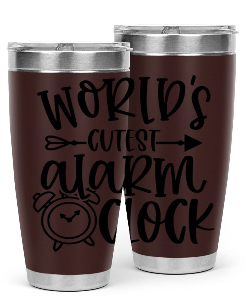 Worlds Cutest Alarm Clock Style 14#- baby- tumbler