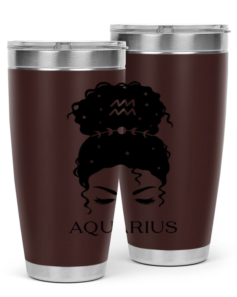 aquarius 81#- zodiac- Tumbler