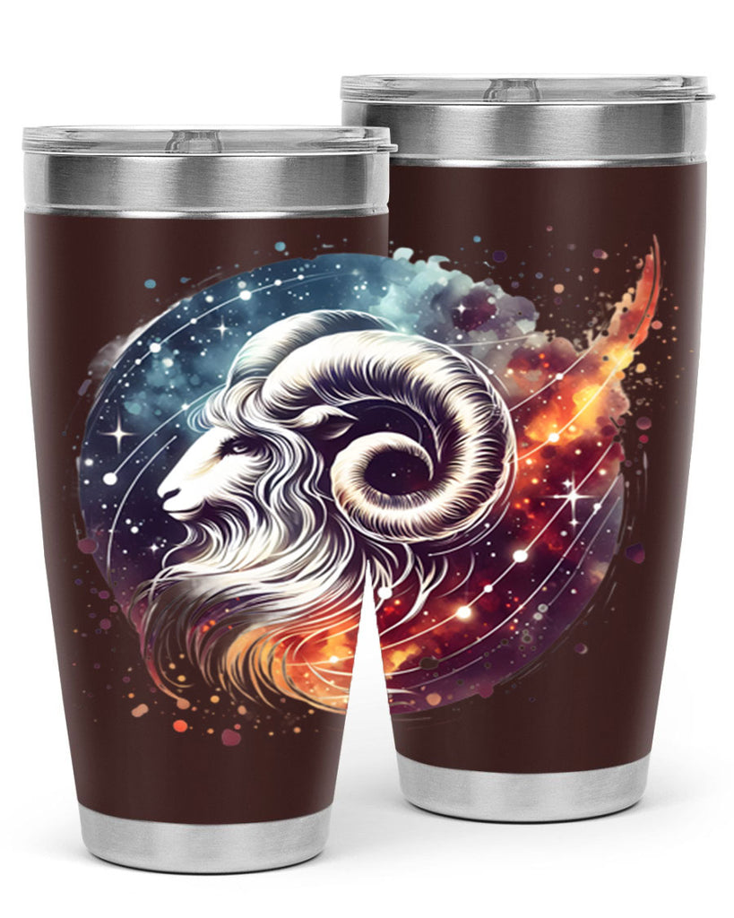 aries 124#- zodiac- Tumbler