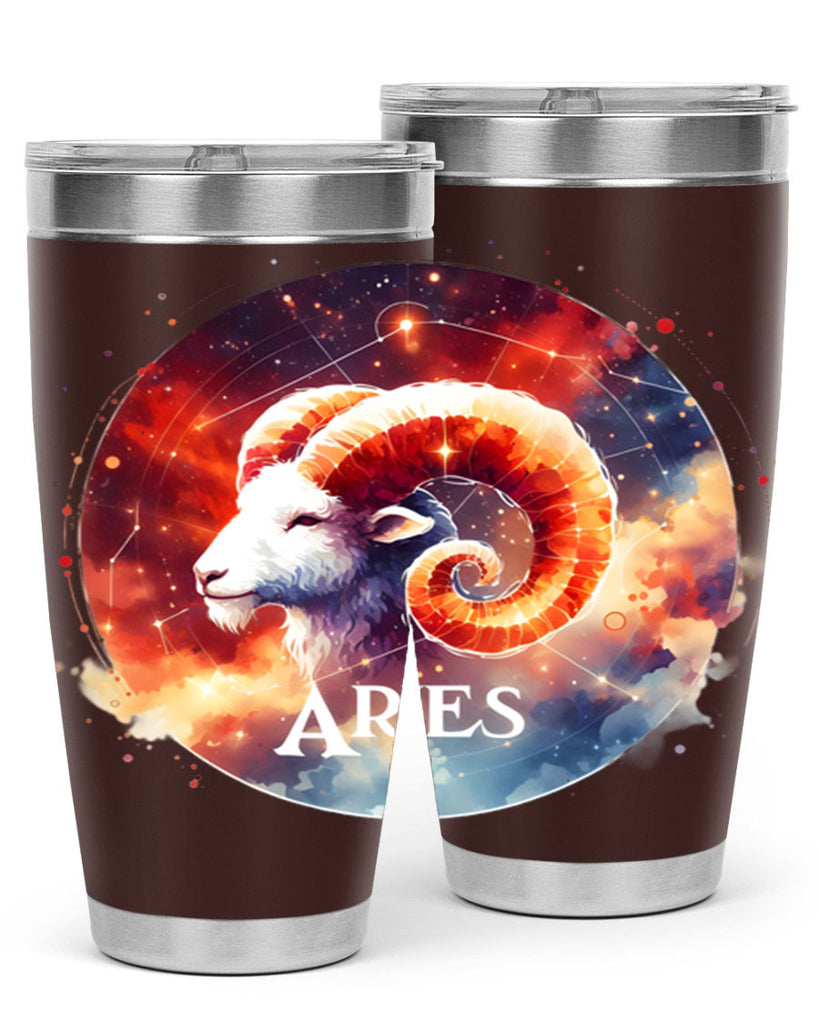 aries 128#- zodiac- Tumbler