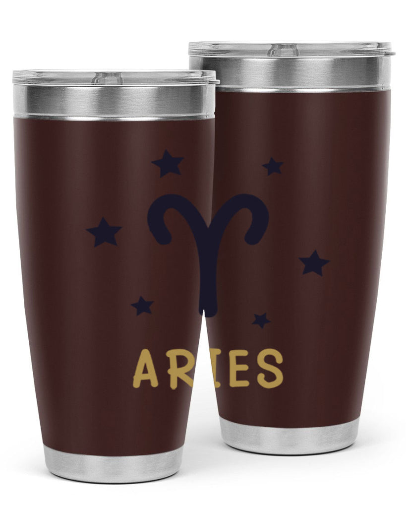 aries 135#- zodiac- Tumbler