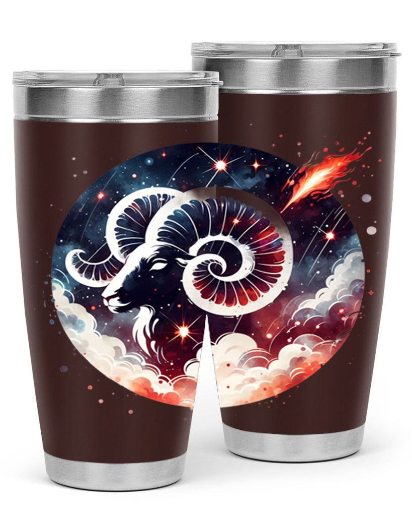 aries 140#- zodiac- Tumbler