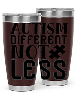 autism different not less Style 6#- autism- Tumbler