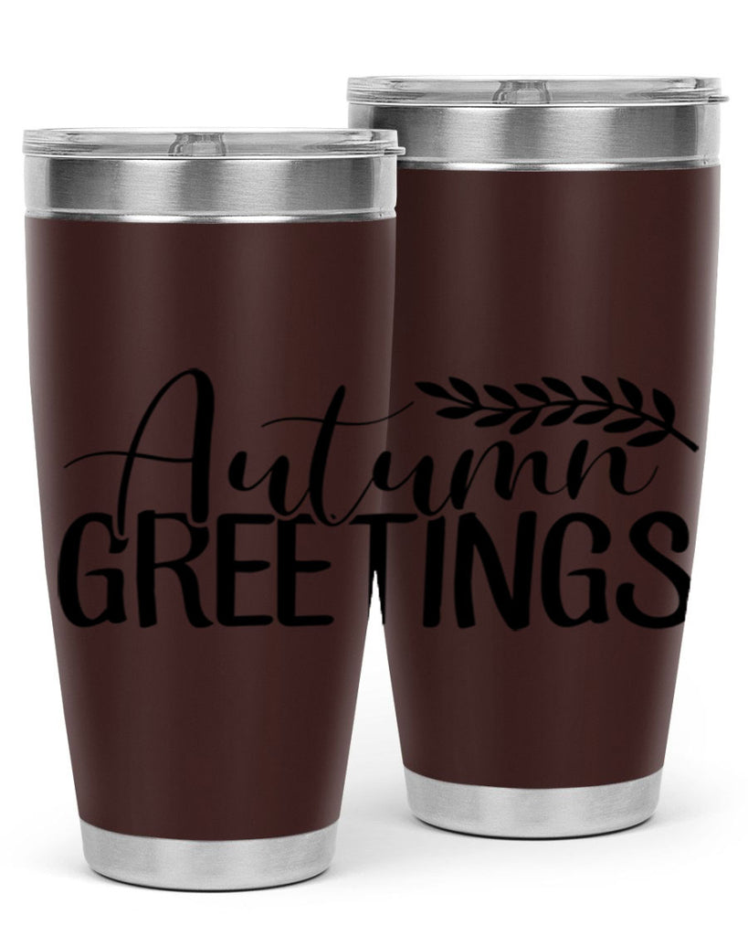 autumn greetings 13#- fall- Tumbler