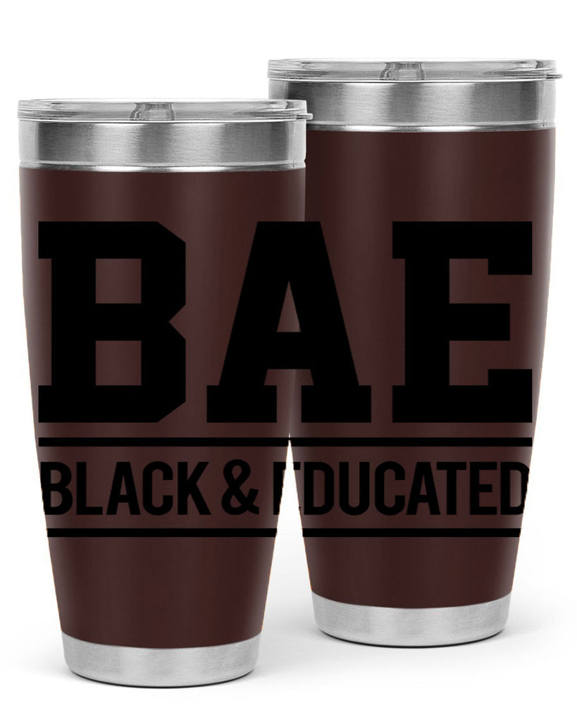 bae 268#- black words phrases- Cotton Tank
