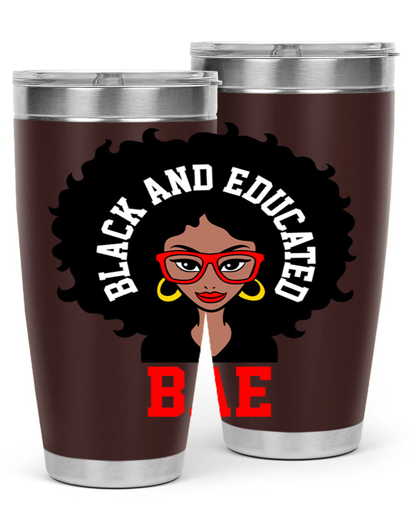 bae black and educated 267#- black words phrases- Cotton Tank