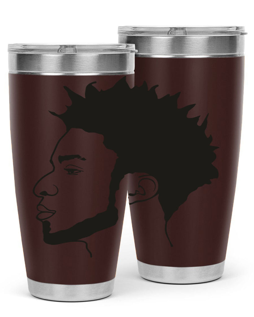 beardman 43#- black men - boys- tumbler