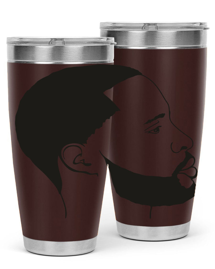 beardman 54#- black men - boys- tumbler