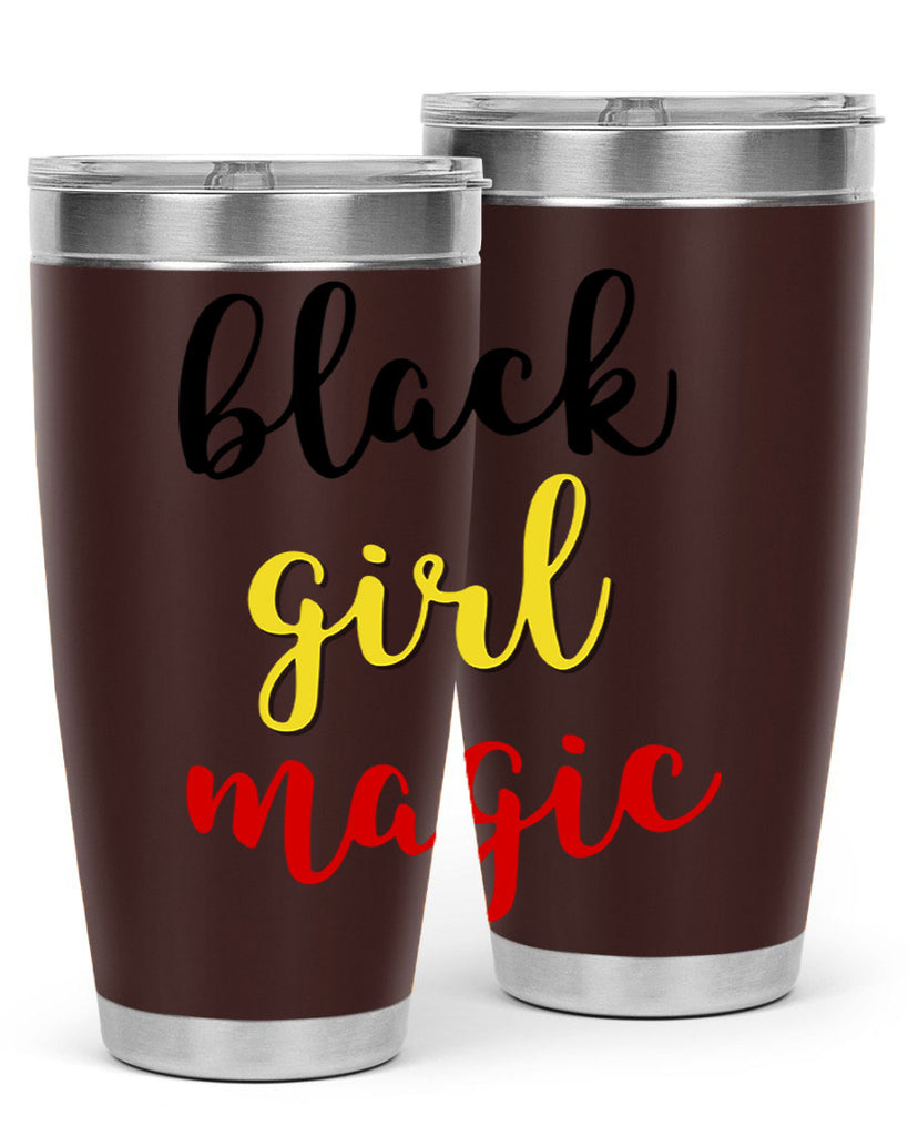 black girl magic color 246#- black words phrases- Cotton Tank