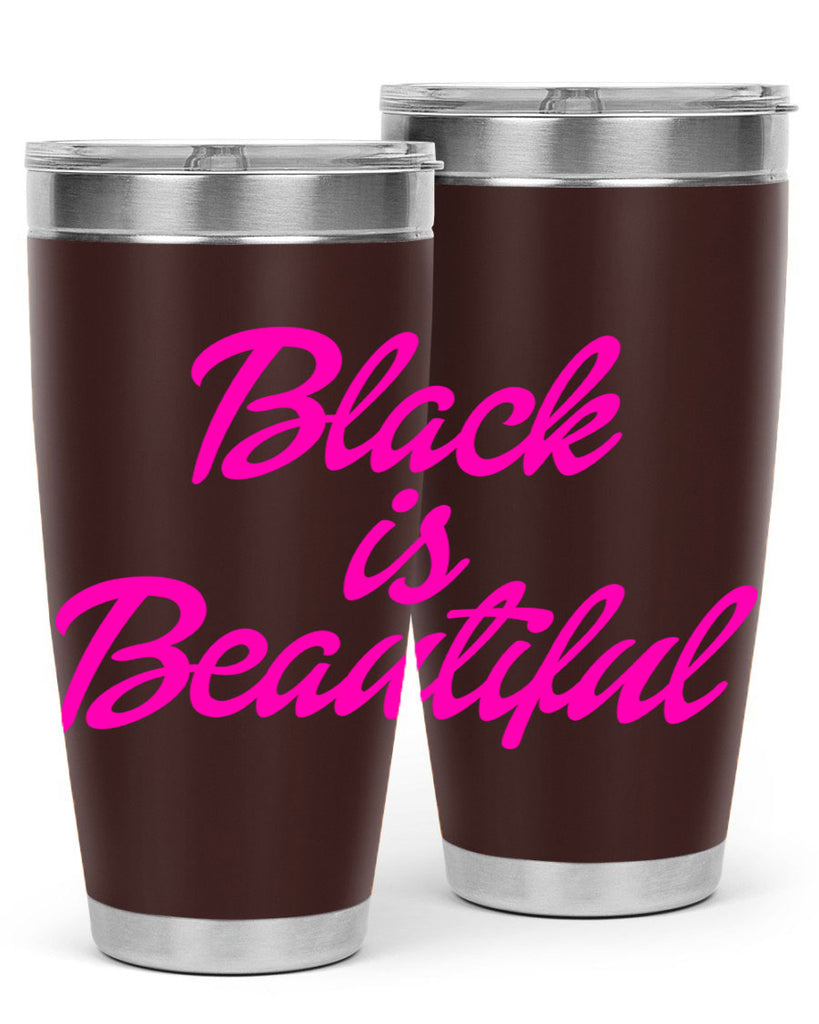 black is beautiful 200#- black words phrases- Cotton Tank