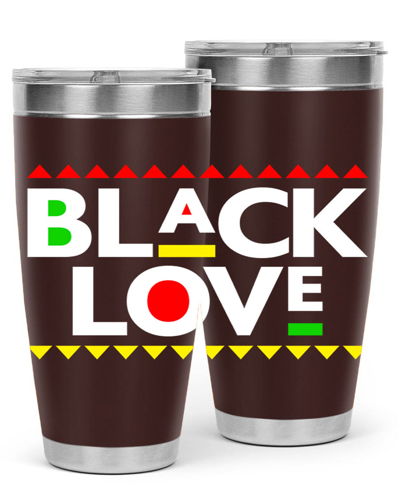 black love 228#- black words phrases- Cotton Tank