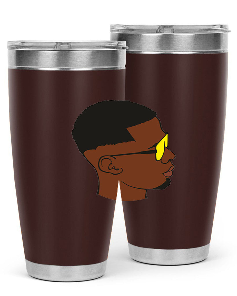 black man 27#- black men - boys- tumbler