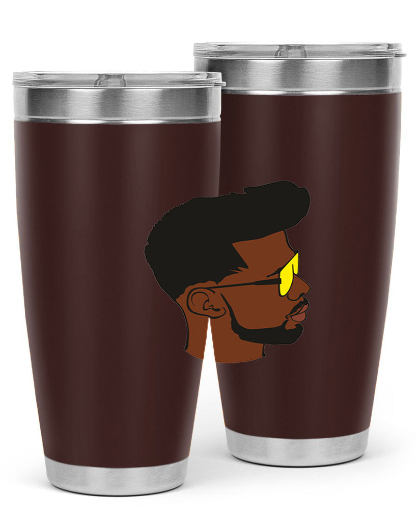 black man 33#- black men - boys- tumbler