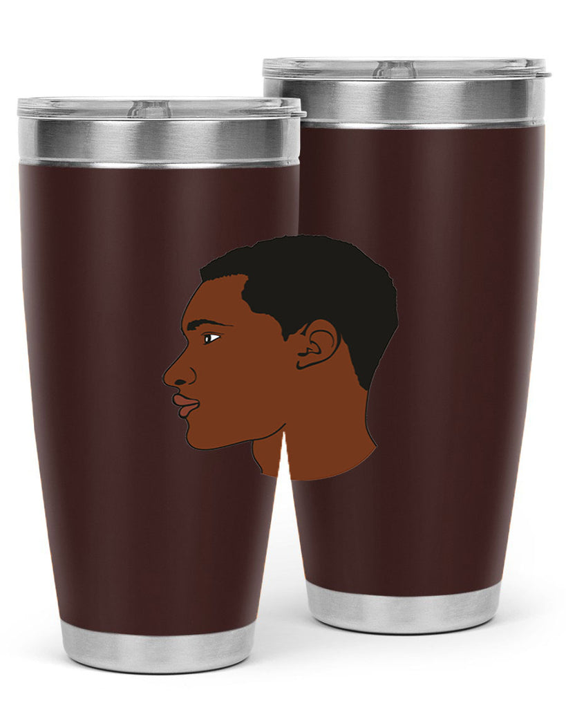 black man 34#- black men - boys- tumbler