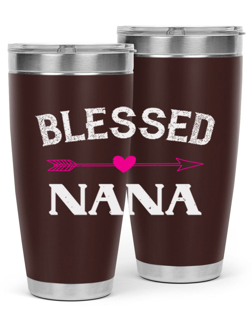 blessed nana 34#- grandma - nana- Tumbler