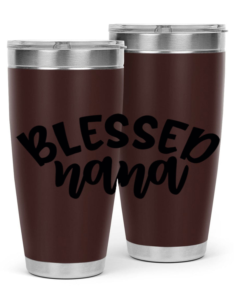blessed nana 59#- grandma - nana- Tumbler