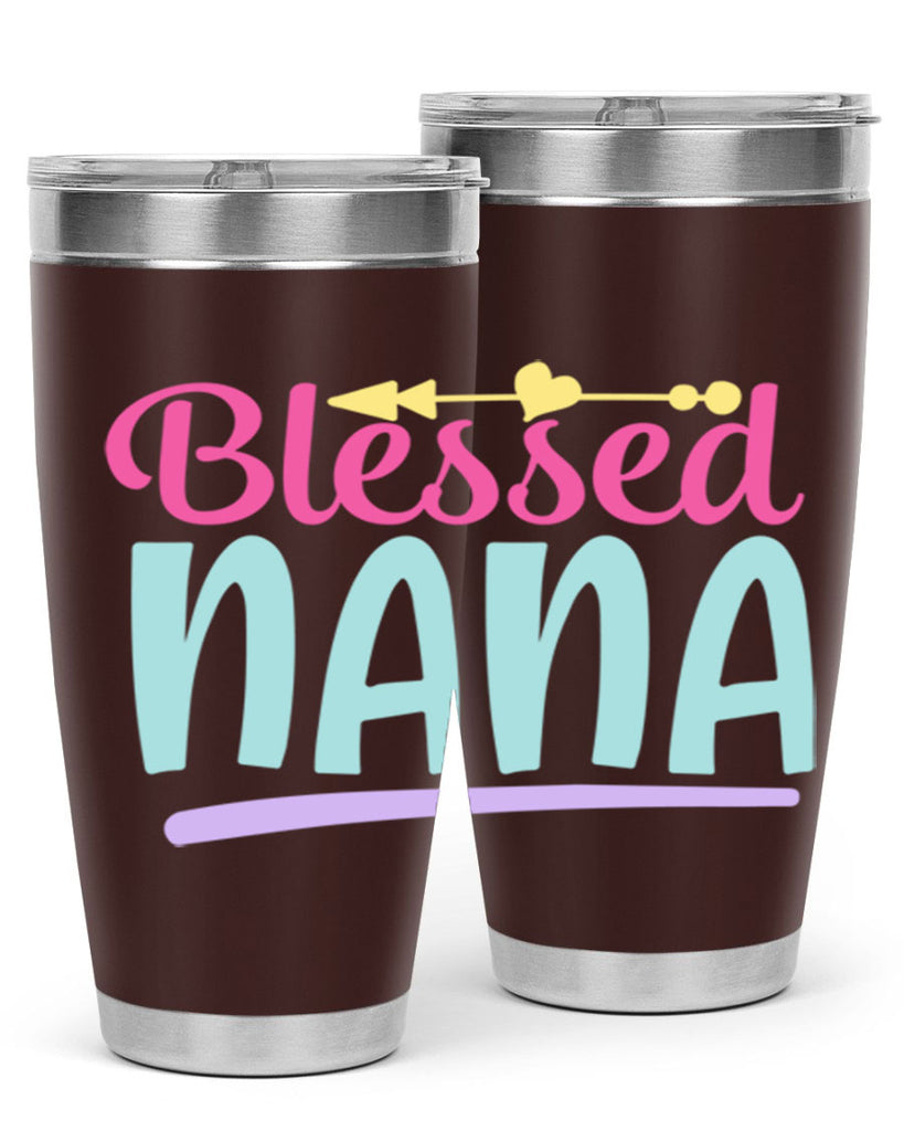 blessed nana 60#- grandma - nana- Tumbler
