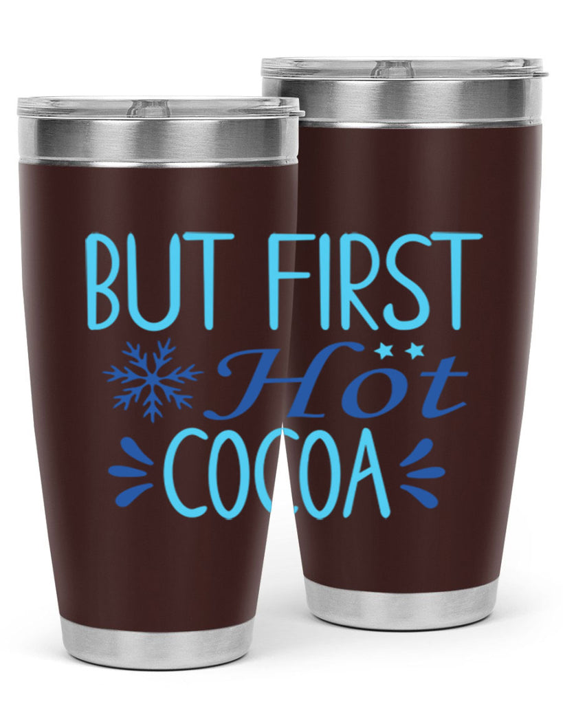 but first hot cocoa 33#- winter- Tumbler